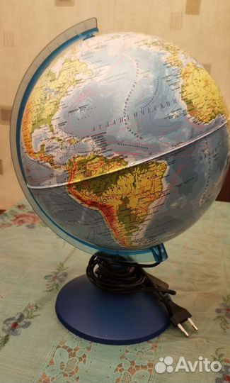 Глобус с подсветкой
