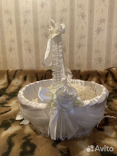Свадебная корзина в подарок свадебная коробка