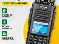 Радиостанция TYT MD-UV390 DMR plus, 10W, AES-256