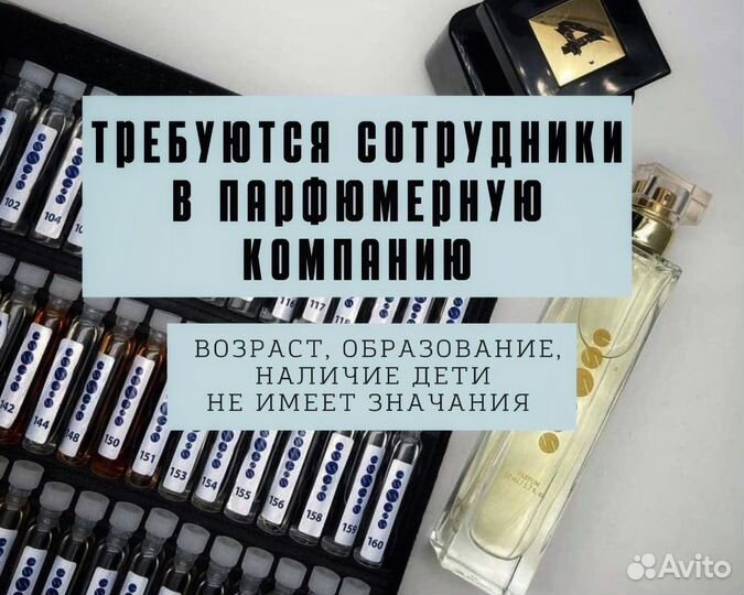 Парфюм (есть вакансия)
