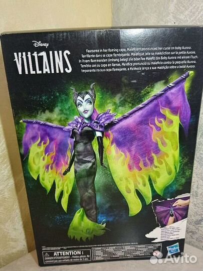 Кукла малефисента с крыльями