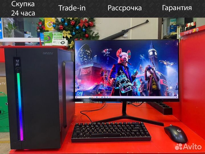 Игровой компьютер Ginzu Xeon E5-2420 RX460