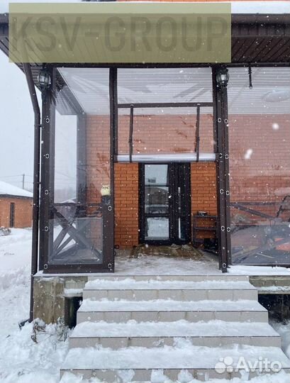 Мягкие окна под ключ