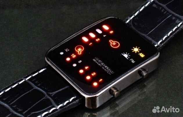 Бинарные часы LED Watches