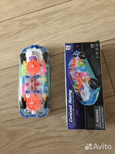 Светящаяся детская машинка с музыкой