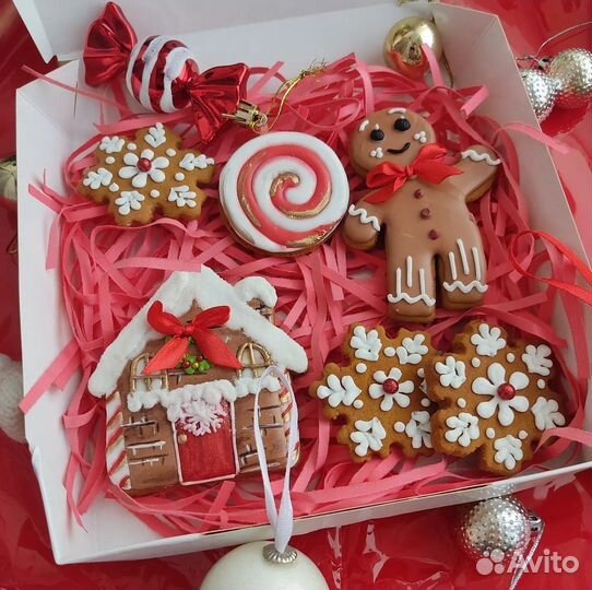 Новогодние имбирные пряники