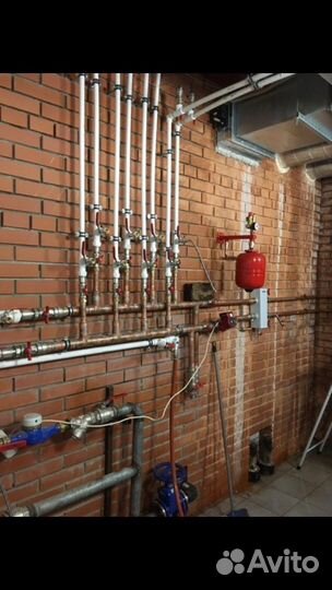 Монтаж теплых полов, систем отопления, котельных