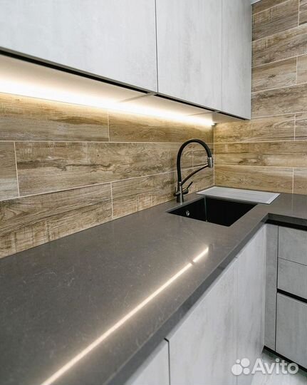 Изготовление угловой кухни по дизайн-проекту