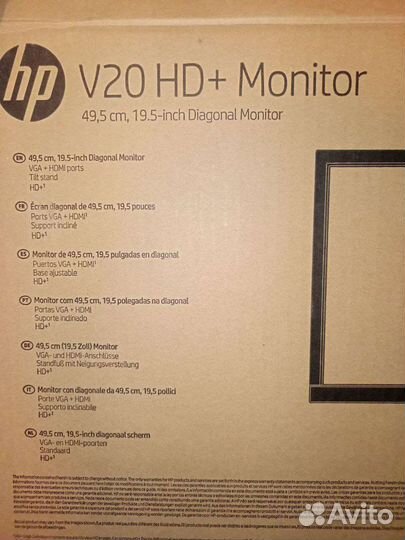 Монитор HP V20 HD+