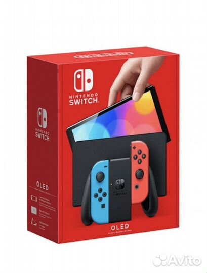 Nintendo Switch Oled Neon новая приставка