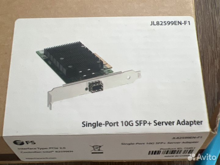 Сетевой адаптер Ethernet на базе Intel 82599EN