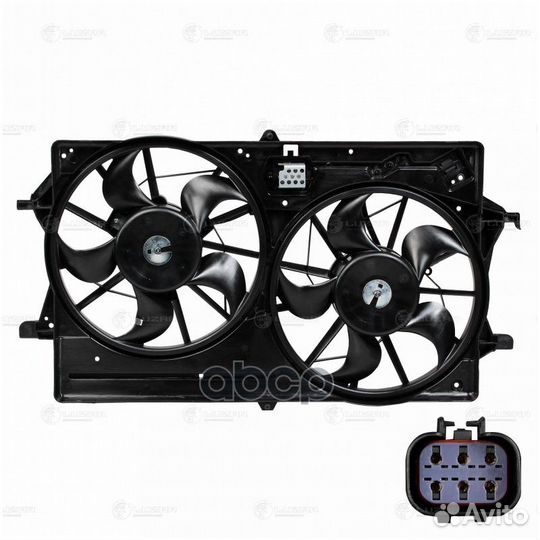 Вентилятор радиатора ford focus 1.8 M/T -04 LFK