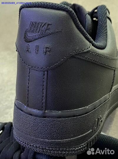 Кроссовки Nike Air Force 1 Black оригинал