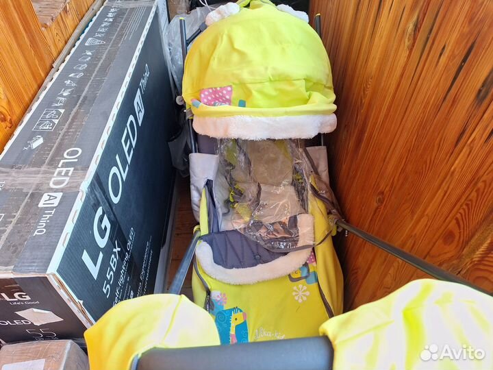 Санки коляска ника