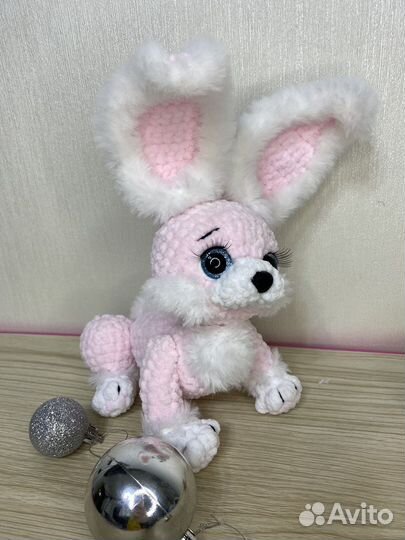 Зайка плюшевый ручная работа