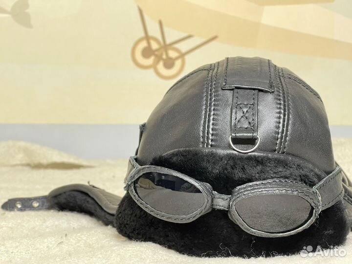 Шапка детская из натуральной овчины р.54