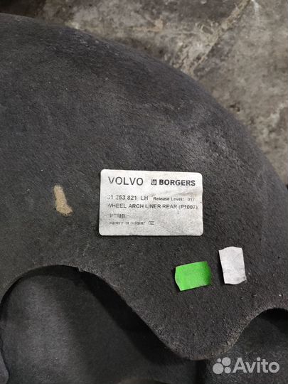 Подкрылок на Volvo V50 MW B4204S3