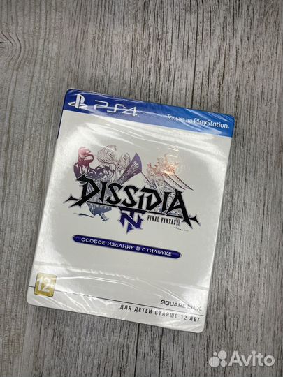 Dissidia steelbook новый