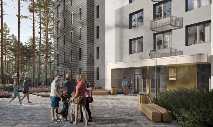 2-к. квартира, 66 м², 2/7 эт.