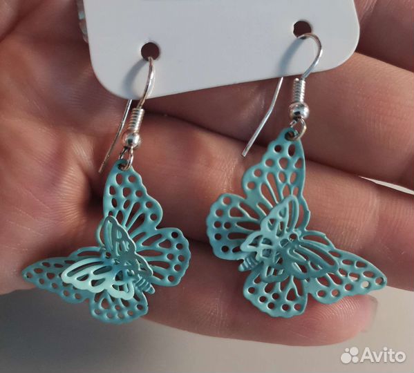 Серьги бижутерия