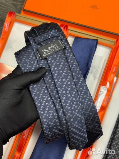 Галстук мужской Hermes