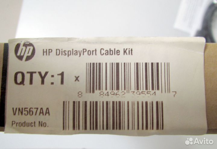 Высококачественный кабель DisplayPort HP Новый