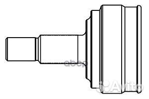 Шрус наружный к-т hyundai sonata Mk III (EF) 82