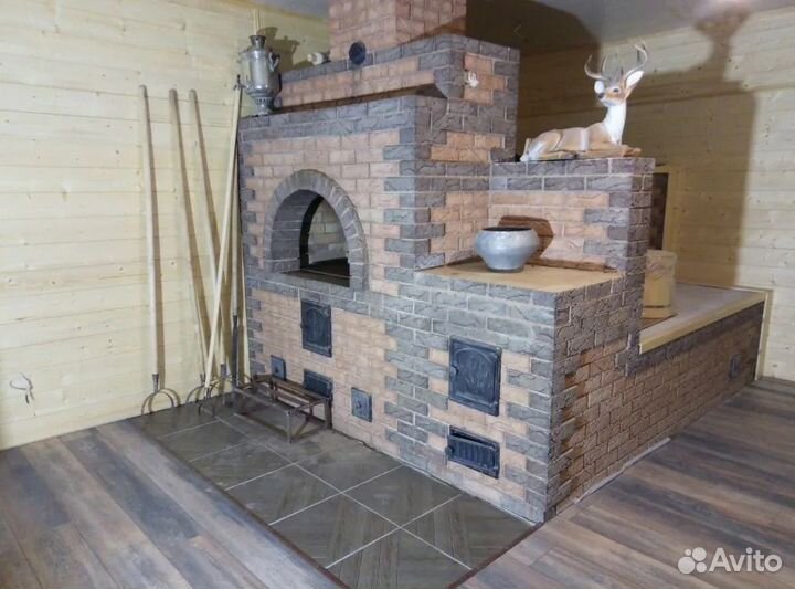 Кладка печи русская под ключ
