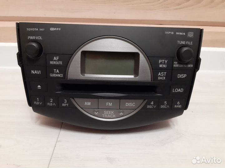 Штатная магнитола toyota rav4
