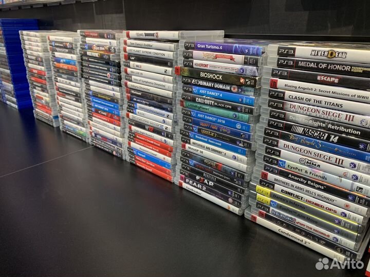 PS3 игры Б/У магазин пор 32В часть 1
