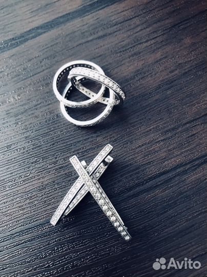 Серебро с фианитами