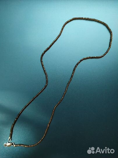 Нитка бус из раухтопаза