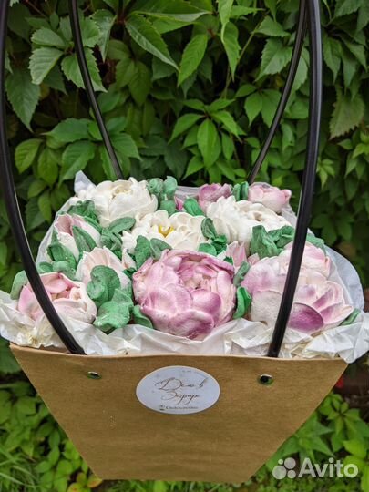 Букет из зефира