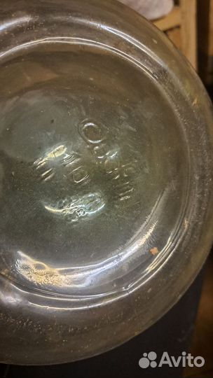 Бутыль стеклянная 10литров