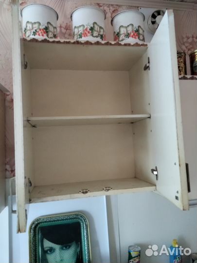 Пенал и шкафы подвесные на кухню