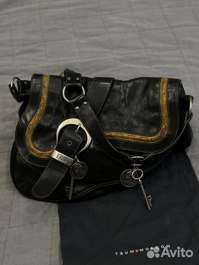 Сумка christian dior gaucho saddle bag оригинал