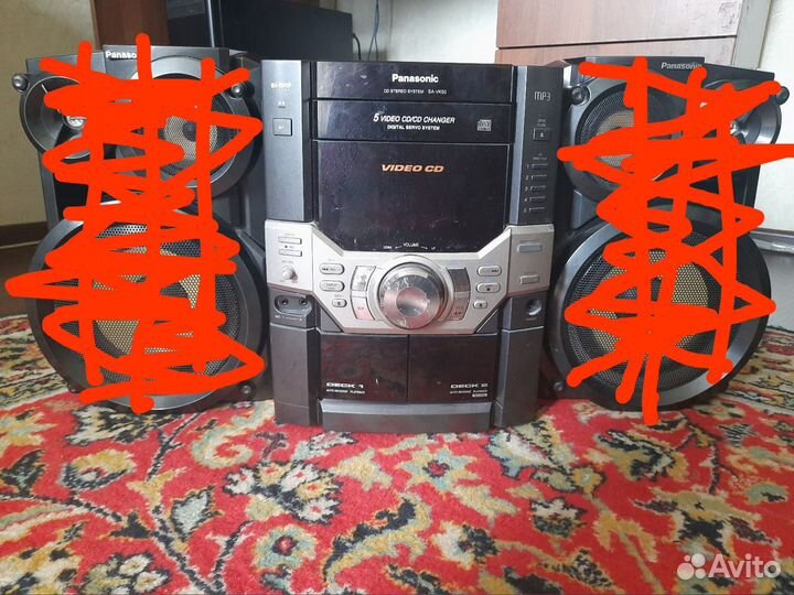 Музыкальный центр panasonic sa-vk500