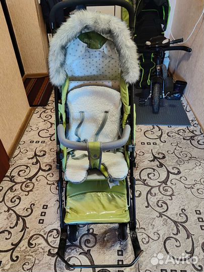 Санки коляска nika kids