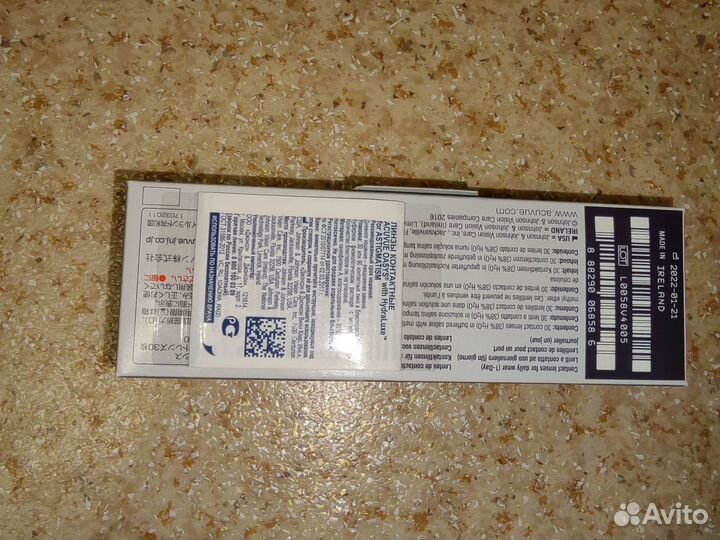 Линзы acuvue oasys astigmatism однодневные