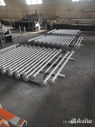 Ось для прицепа к легковому автомобилю