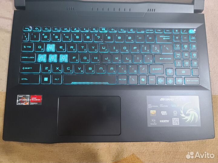 MSI Bravo 15 Ryzen 5 7535HS/RX6550M/32gb