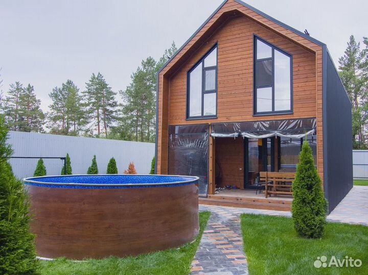 Бассейн каркасный 125см