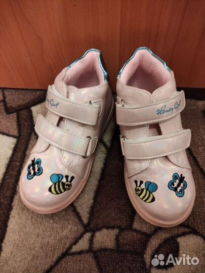 Ботинки на липучках размер 24