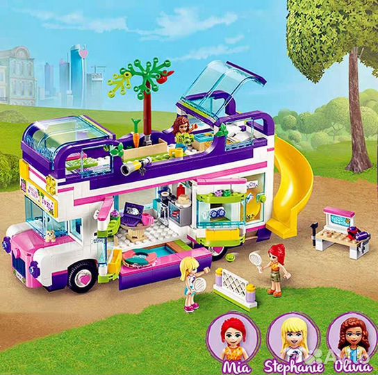 Новый конструктор lego Фрэндс Автобус для друзей
