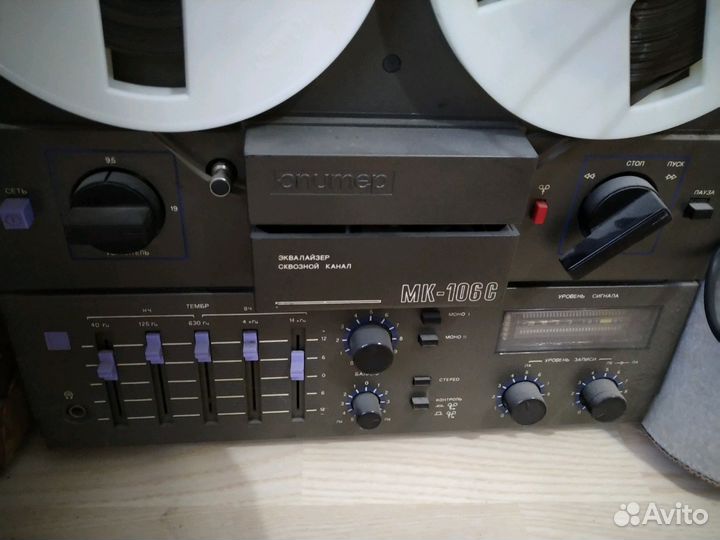 Продам ленточный магнитофон мк 106с
