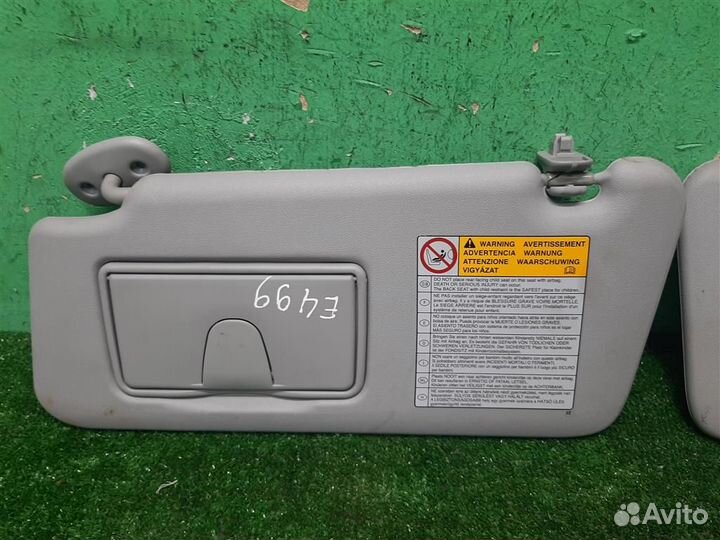 Козырек солнцезащитный (комплект) Suzuki Grand Vi