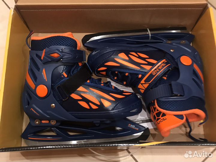 Коньки детские раздвижные Tech Team 31-34