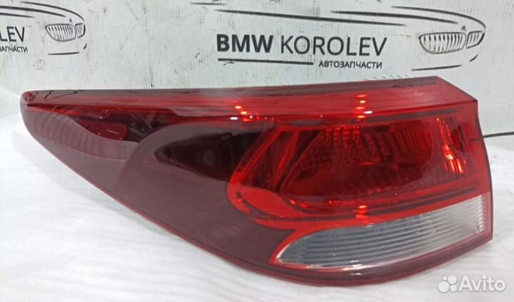 Фонарь задний левый внешний 2017-2020 Kia Rio