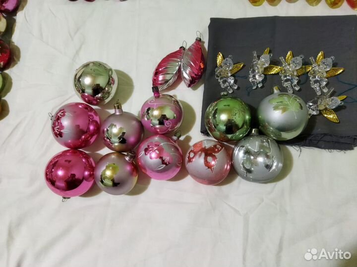 Елочные игрушки СССР