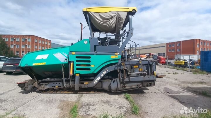 Асфальтобетоноукладчик Vogele SUPER 1600-2, 2012